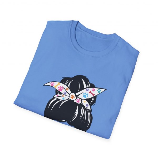 Messy Bun Dog Mom - Unisex T-Shirt - Image 36