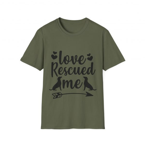 Love Rescued Me Unisex Softstyle T-Shirt