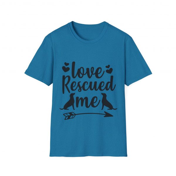 Love Rescued Me Unisex Softstyle T-Shirt - Image 33