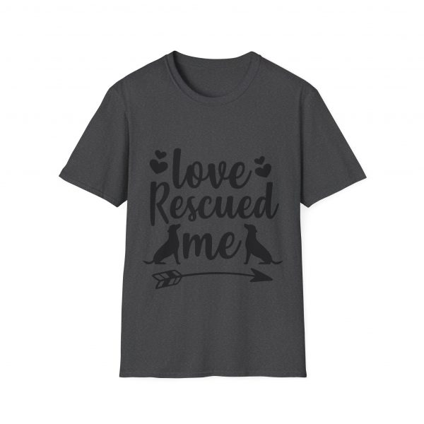 Love Rescued Me Unisex Softstyle T-Shirt - Image 21