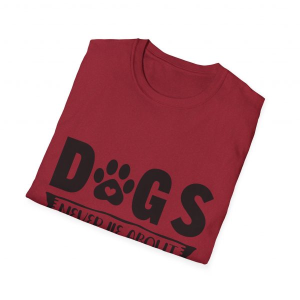 Dogs Never Lie About Love Unisex Softstyle T-Shirt - Image 52