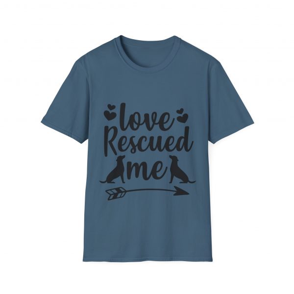 Love Rescued Me Unisex Softstyle T-Shirt - Image 29