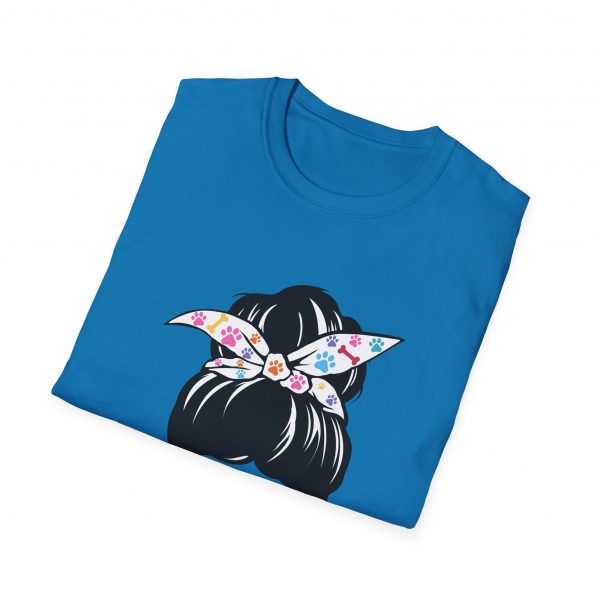 Messy Bun Dog Mom - Unisex T-Shirt - Image 44