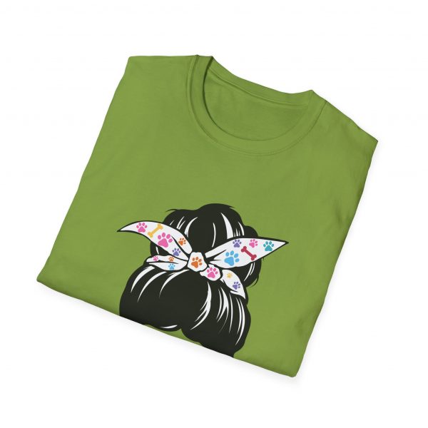Messy Bun Dog Mom - Unisex T-Shirt - Image 28