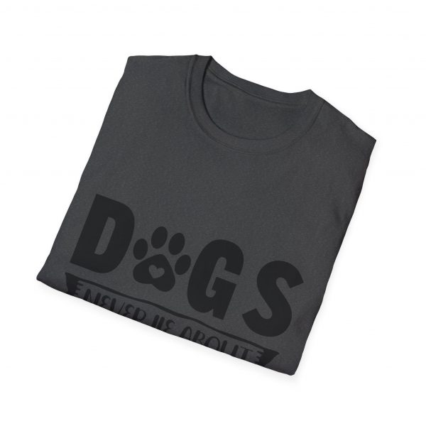 Dogs Never Lie About Love Unisex Softstyle T-Shirt - Image 20