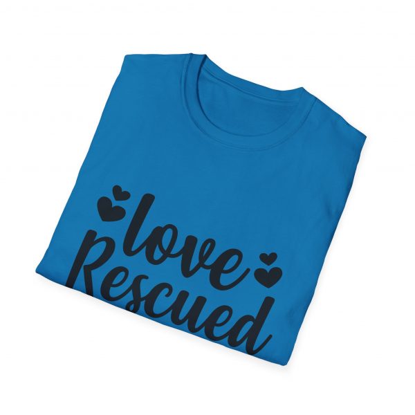 Love Rescued Me Unisex Softstyle T-Shirt - Image 8