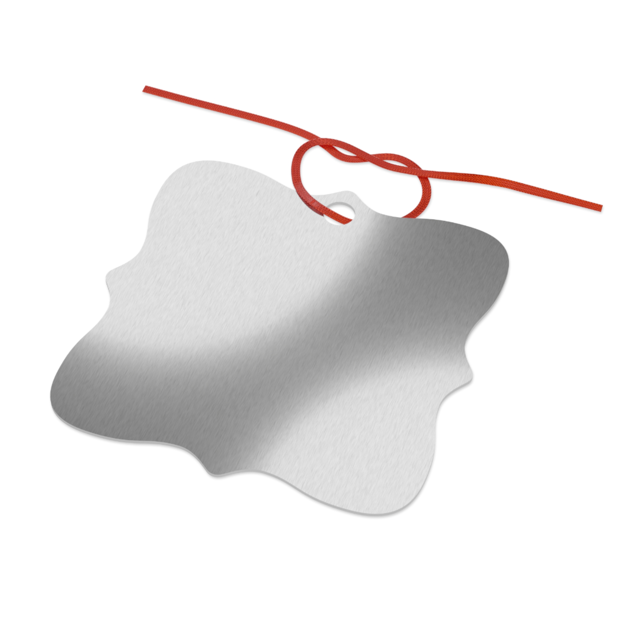 Christmas Pet Aluminum Ornament - Santa Paws Design - Image 6